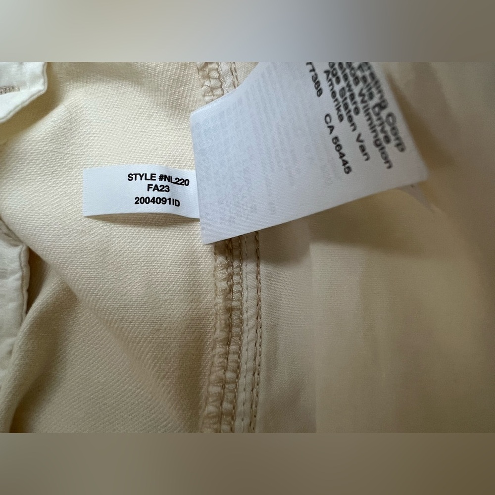 Madewell Women’s Relaxed Chino Pants - Color: Antique Cream - Size: 4 - Picture 9 of 16